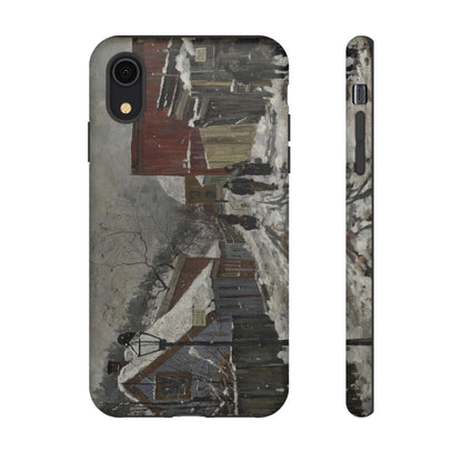 From Saxegardsgate by Edvard Munch - Cell Phone Case