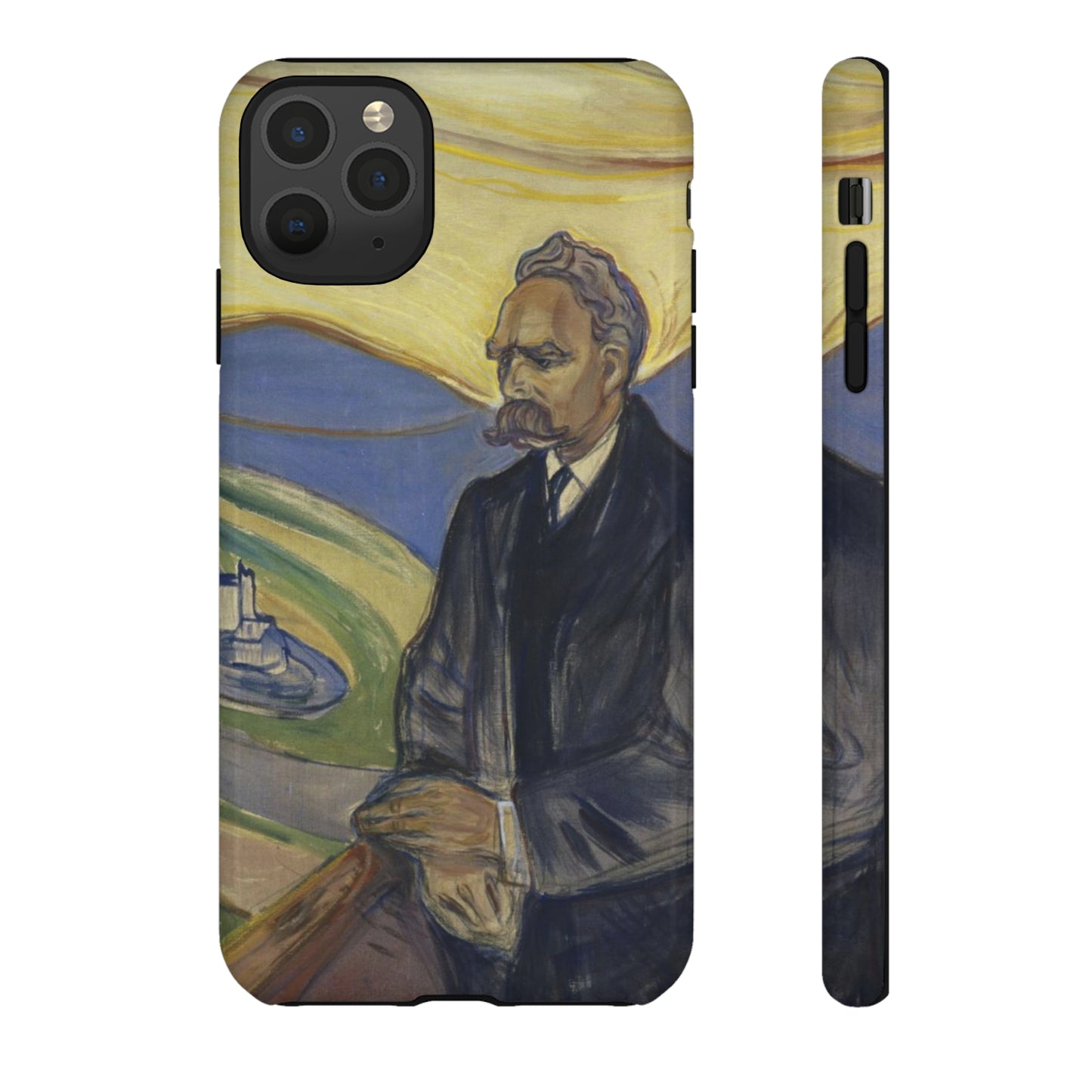 Friederich Nietzsche by Edvard Munch - Cell Phone Case