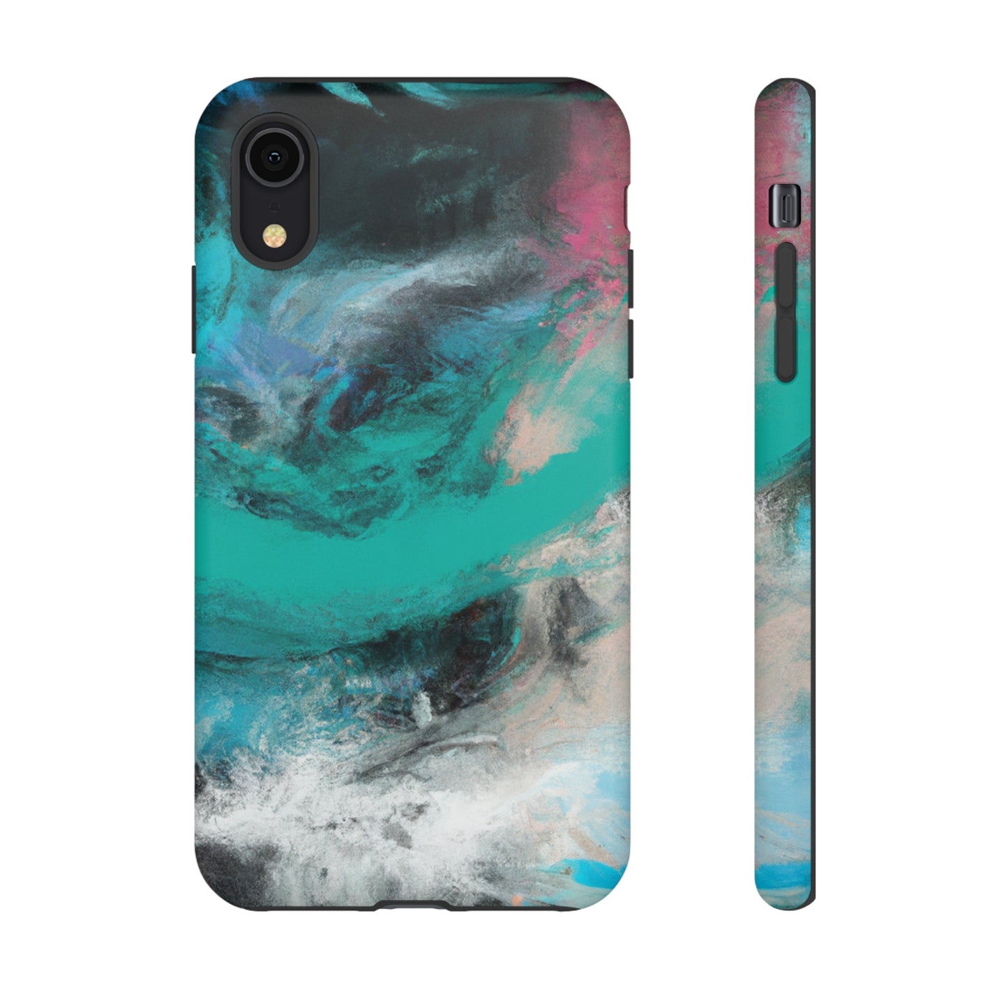 Troubled Sea AI generated - Cell Phone Case