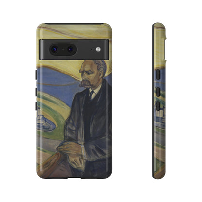 Friederich Nietzsche by Edvard Munch - Cell Phone Case