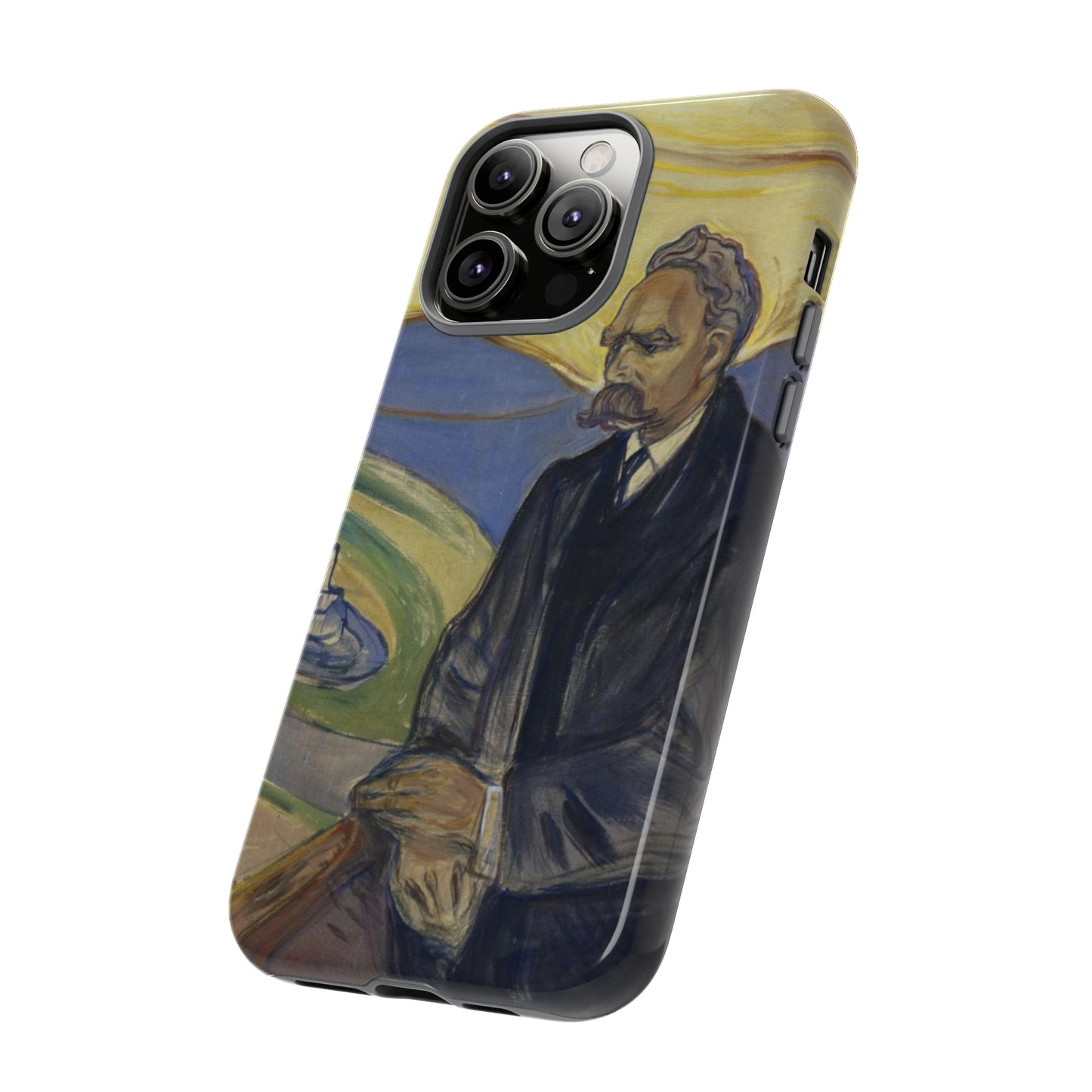 Friederich Nietzsche by Edvard Munch - Cell Phone Case