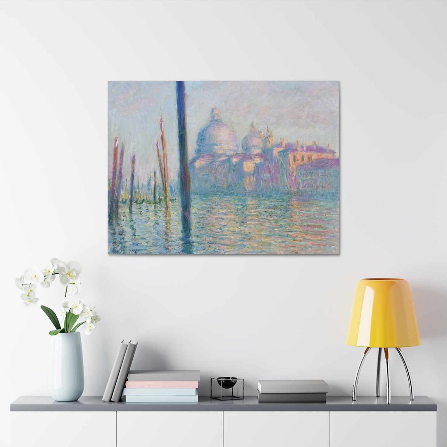 Le Grand Canal by Claude Monet - Canvas Print