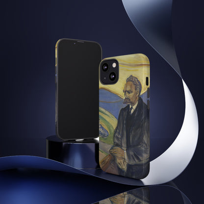 Friederich Nietzsche by Edvard Munch - Cell Phone Case