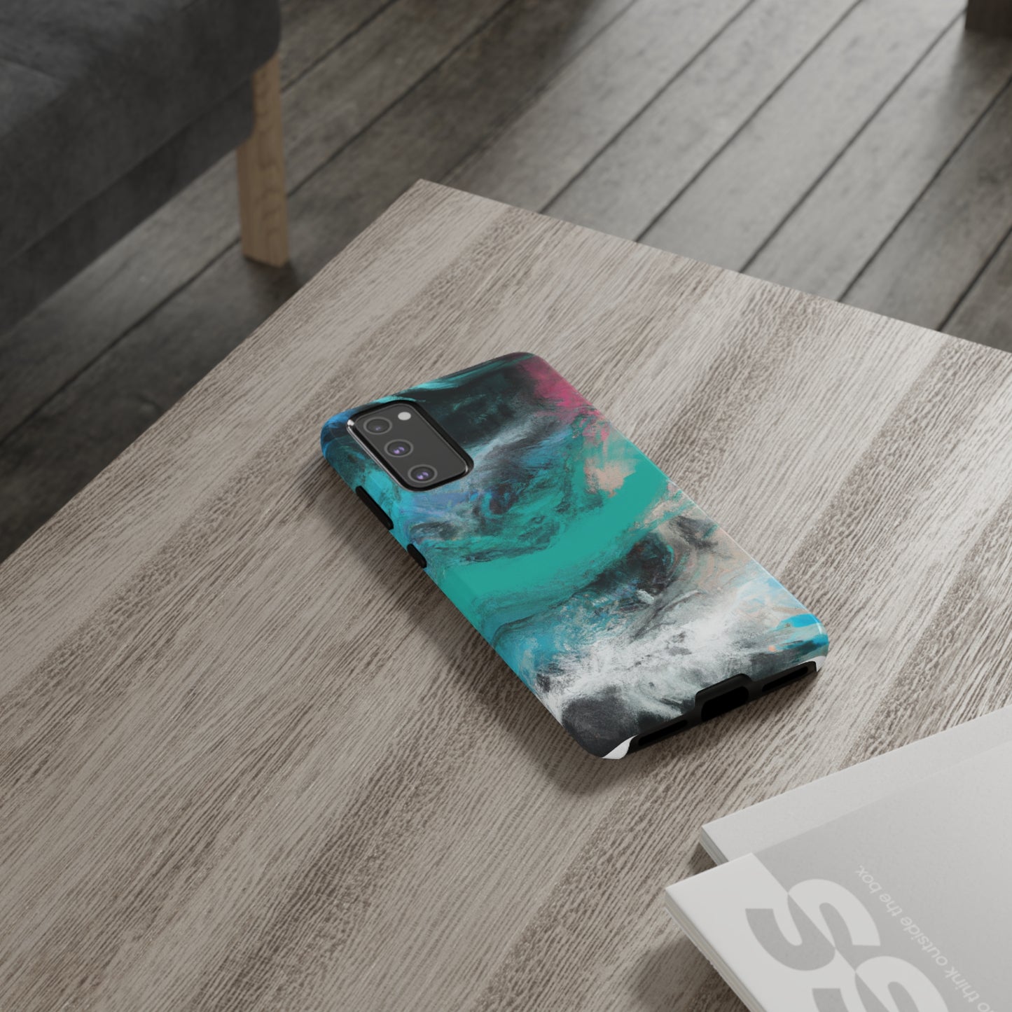 Troubled Sea AI generated - Cell Phone Case