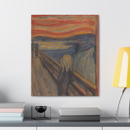 The Scream by Edvard Munch - Canvas Print