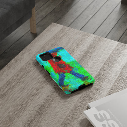 Lonely Man AI Generated - Cell Phone Case