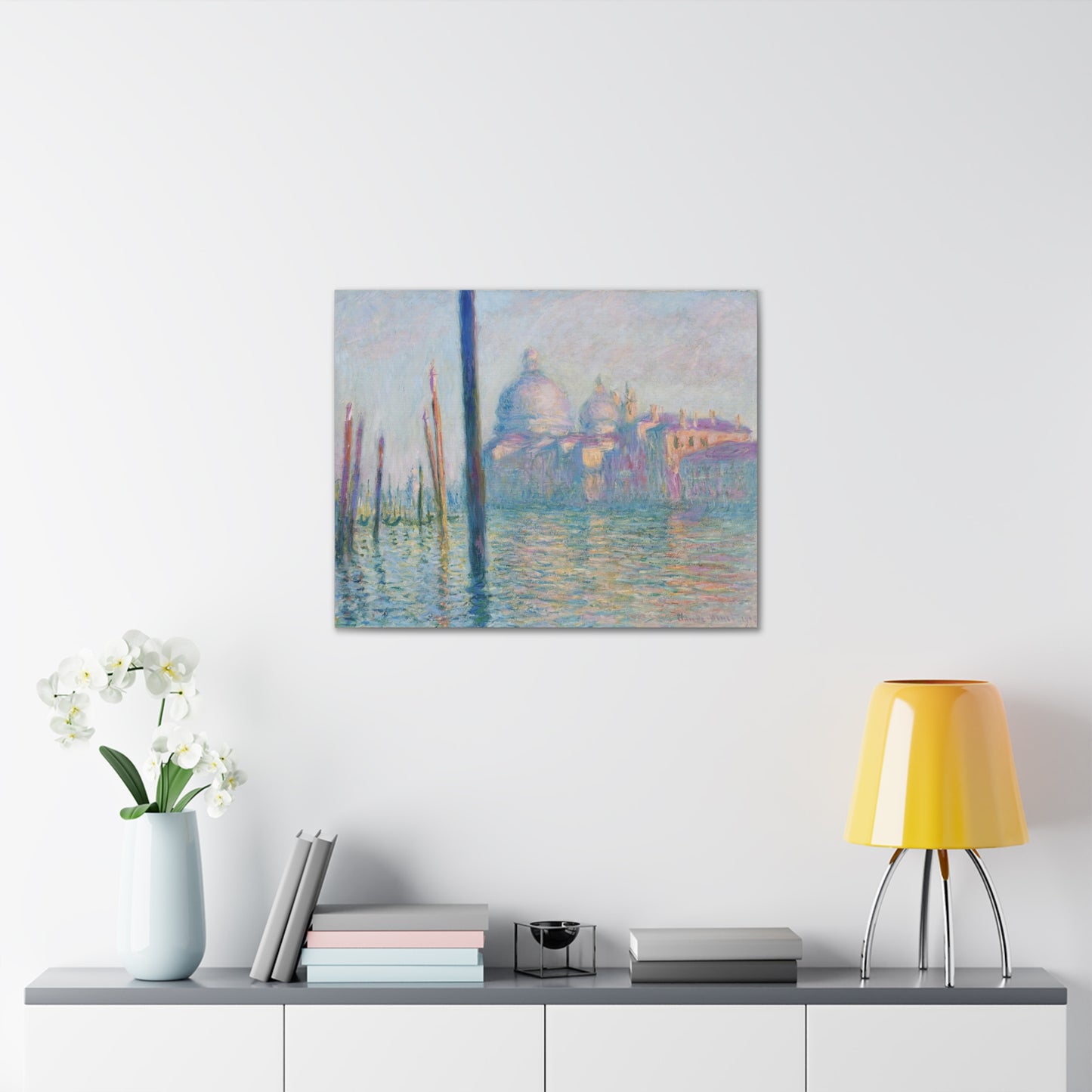 Le Grand Canal by Claude Monet - Canvas Print