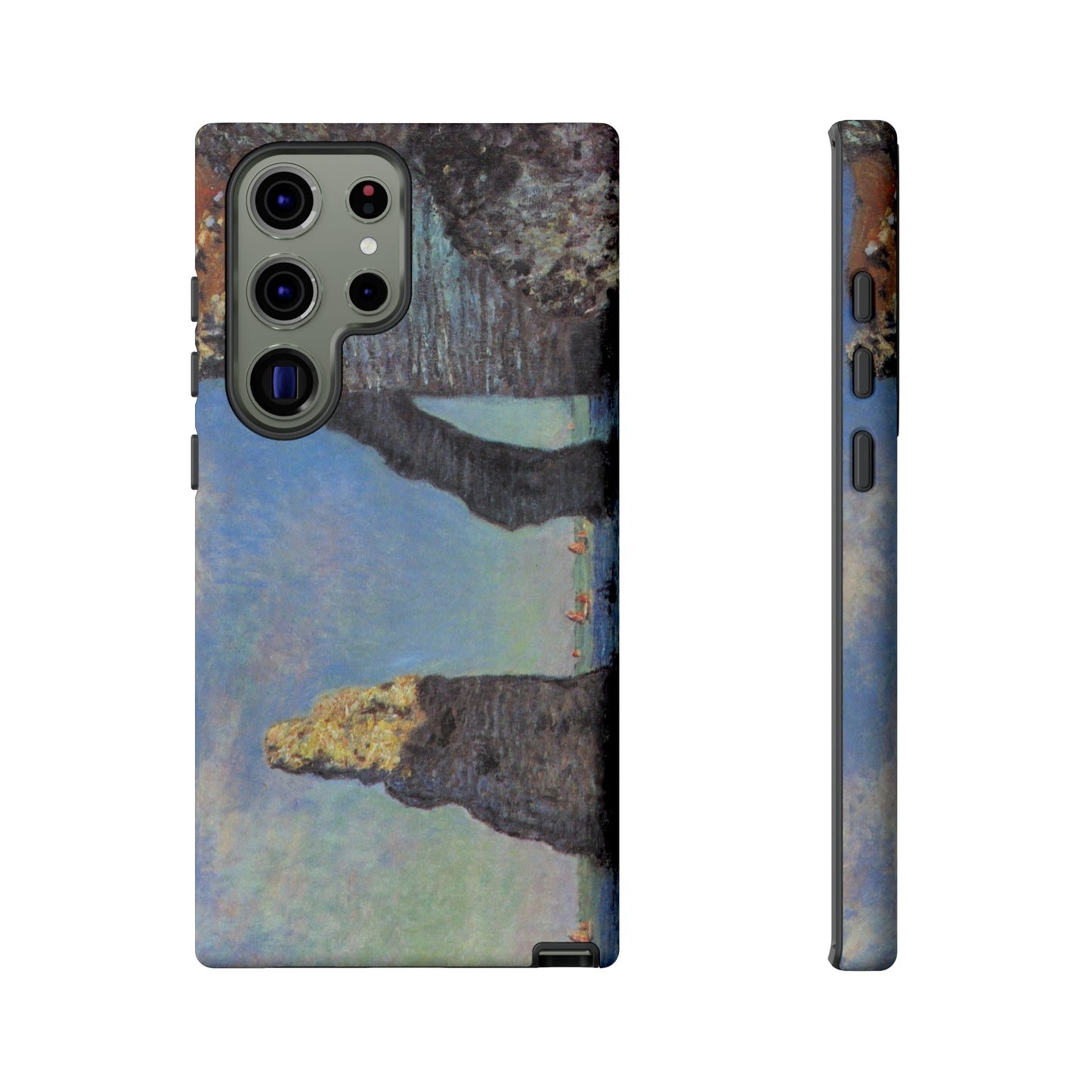 The Cliffs at Etretat by Claude Monet - Cell Phone Case