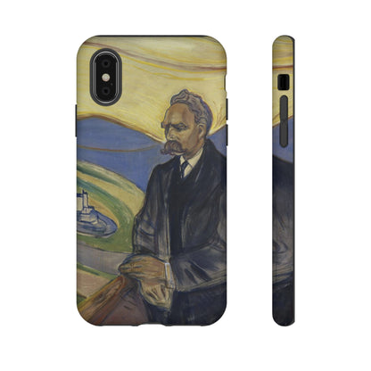 Friederich Nietzsche by Edvard Munch - Cell Phone Case