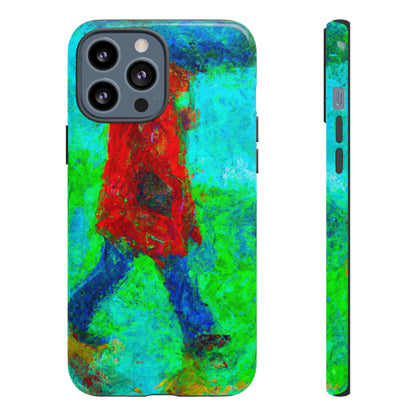 Lonely Man AI Generated - Cell Phone Case