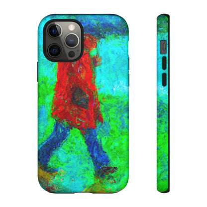 Lonely Man AI Generated - Cell Phone Case