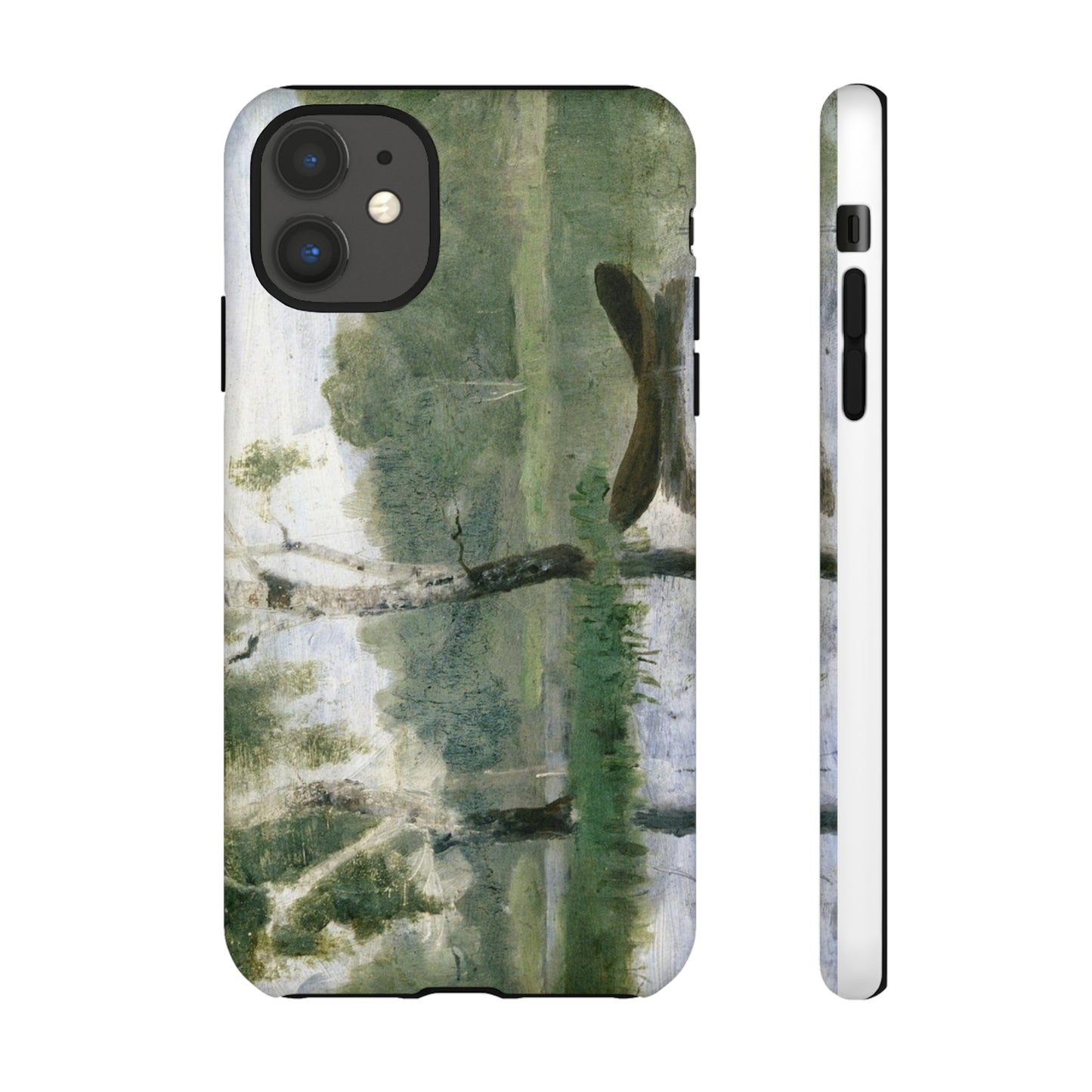 Small Lake with Boat by Edvard Munch - Cell Phone Case