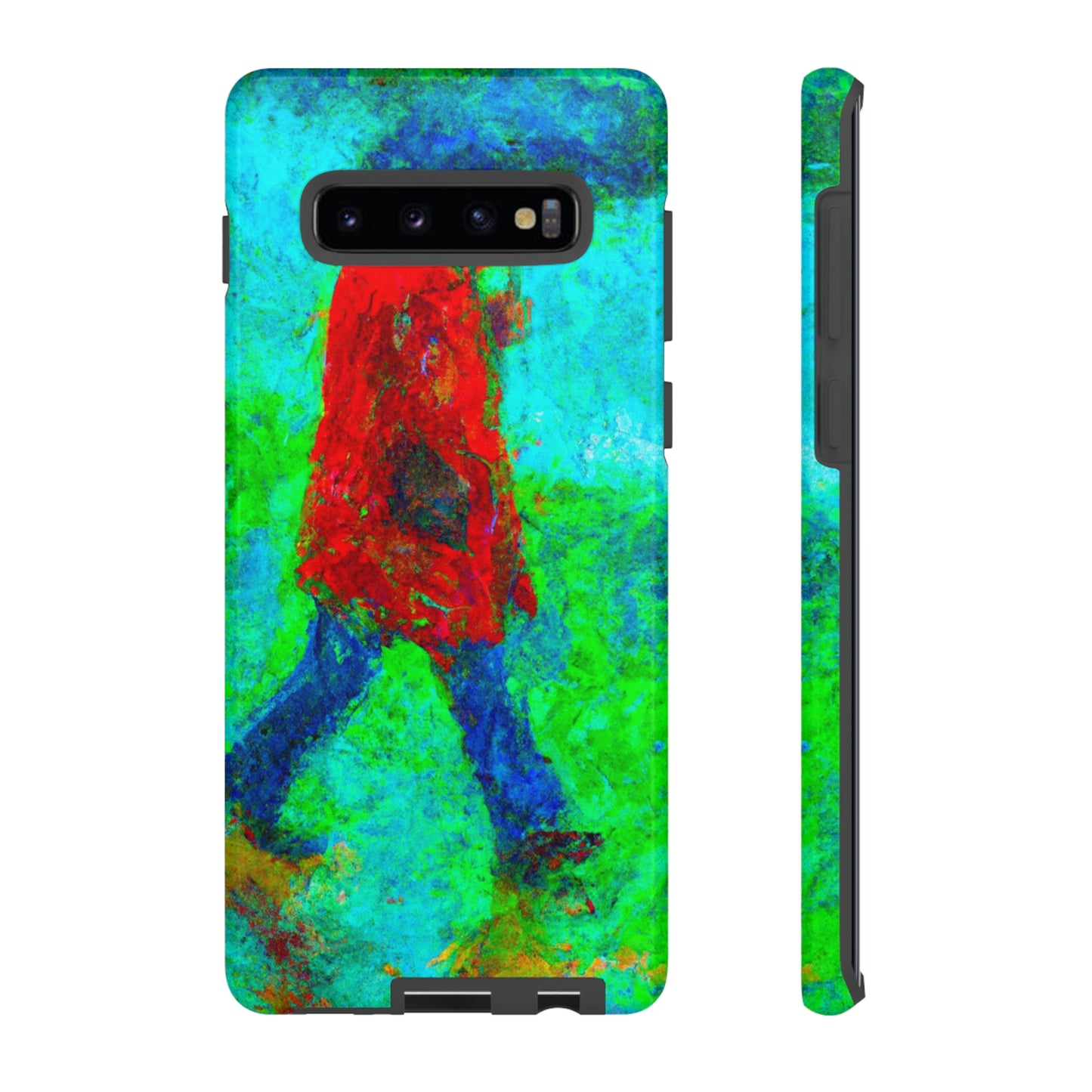 Lonely Man AI Generated - Cell Phone Case