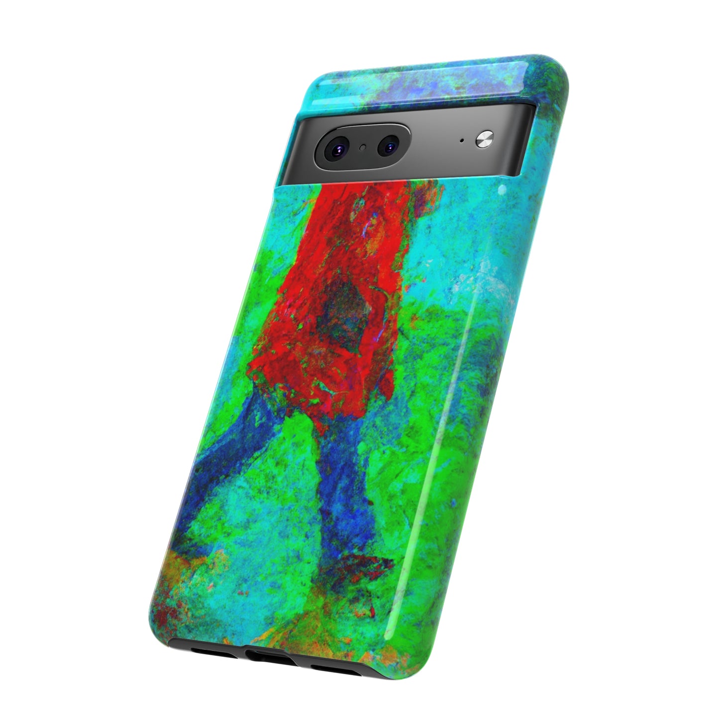 Lonely Man AI Generated - Cell Phone Case