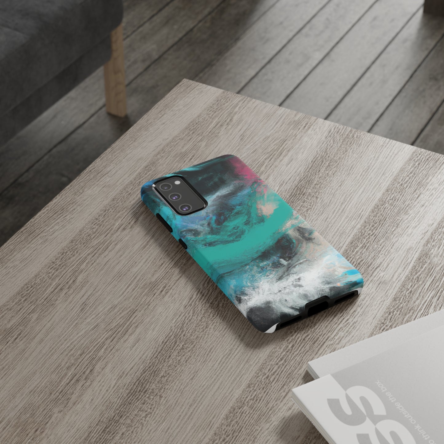 Troubled Sea AI generated - Cell Phone Case