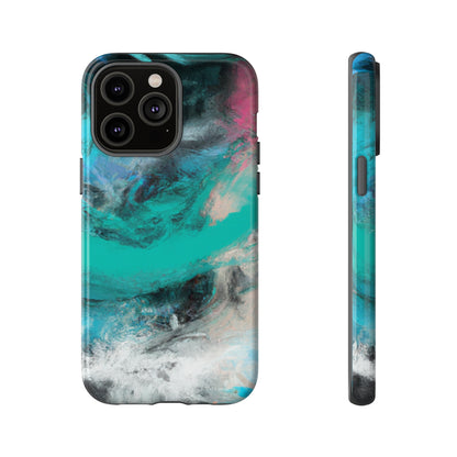 Troubled Sea AI generated - Cell Phone Case