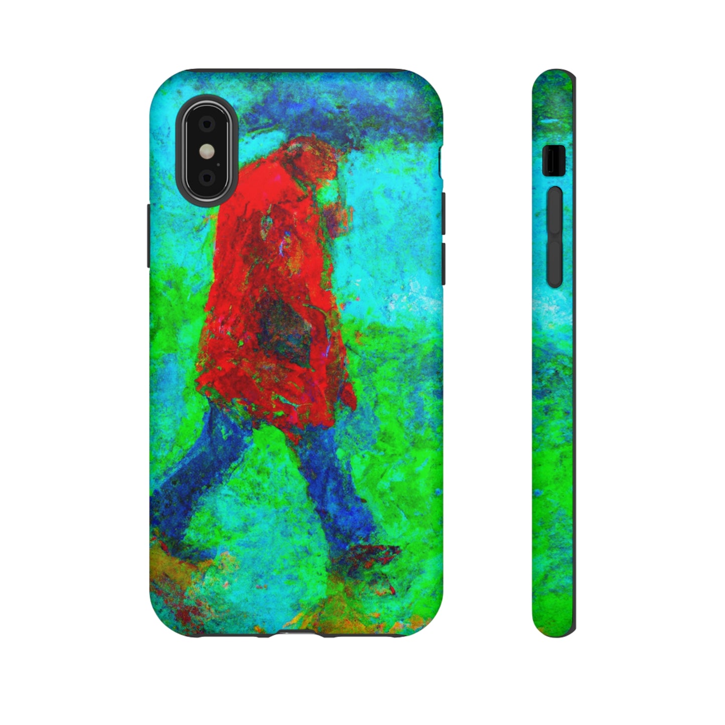 Lonely Man AI Generated - Cell Phone Case