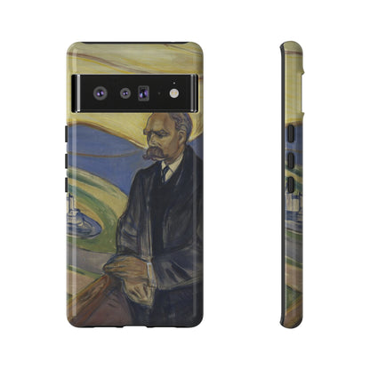 Friederich Nietzsche by Edvard Munch - Cell Phone Case