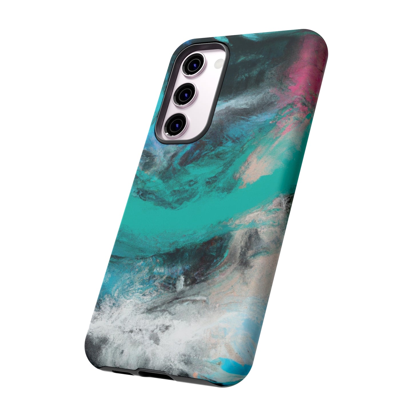 Troubled Sea AI generated - Cell Phone Case