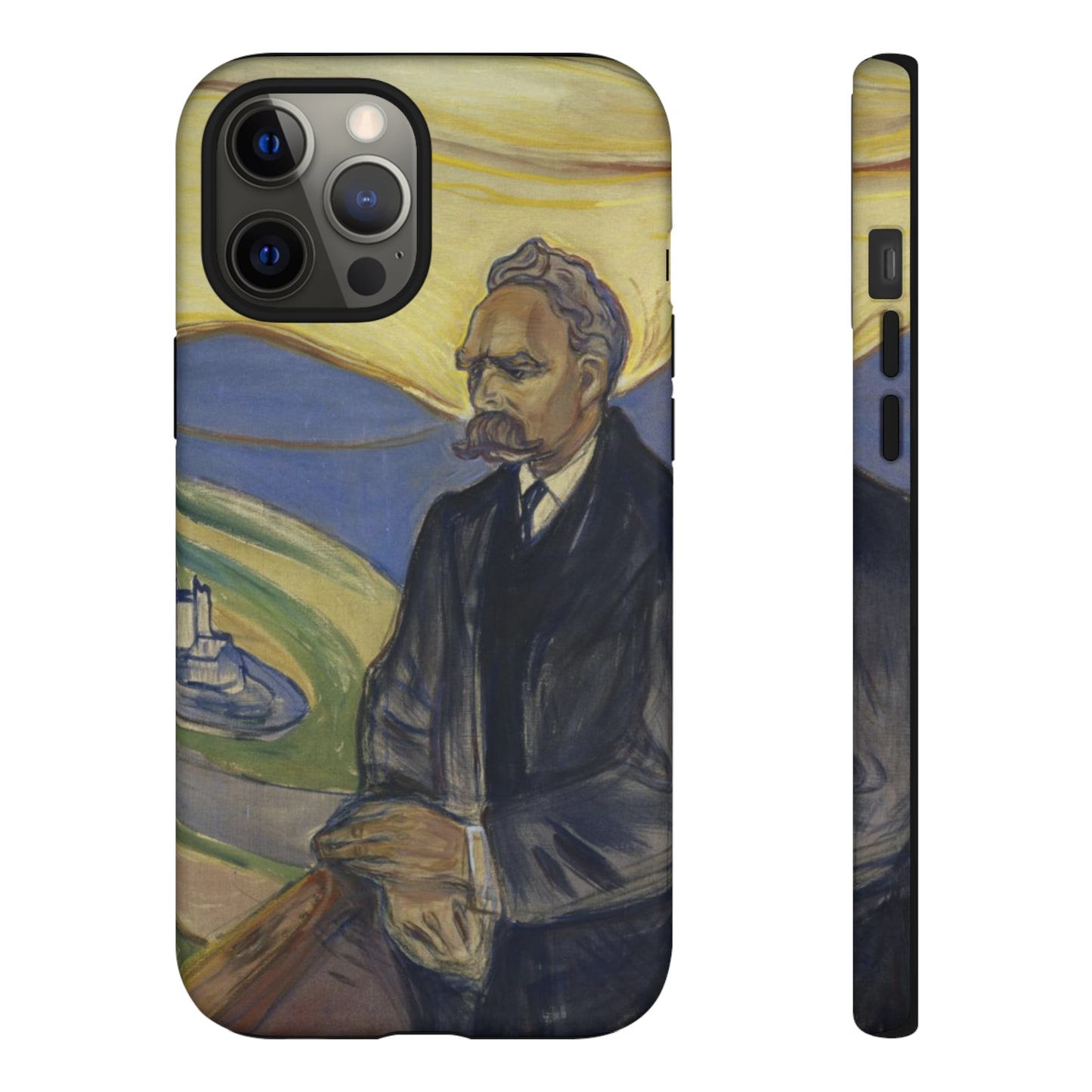 Friederich Nietzsche by Edvard Munch - Cell Phone Case