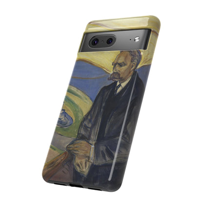 Friederich Nietzsche by Edvard Munch - Cell Phone Case