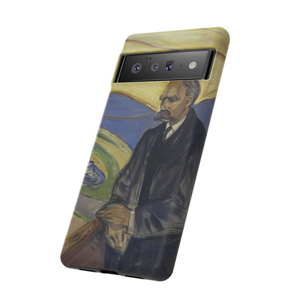 Friederich Nietzsche by Edvard Munch - Cell Phone Case