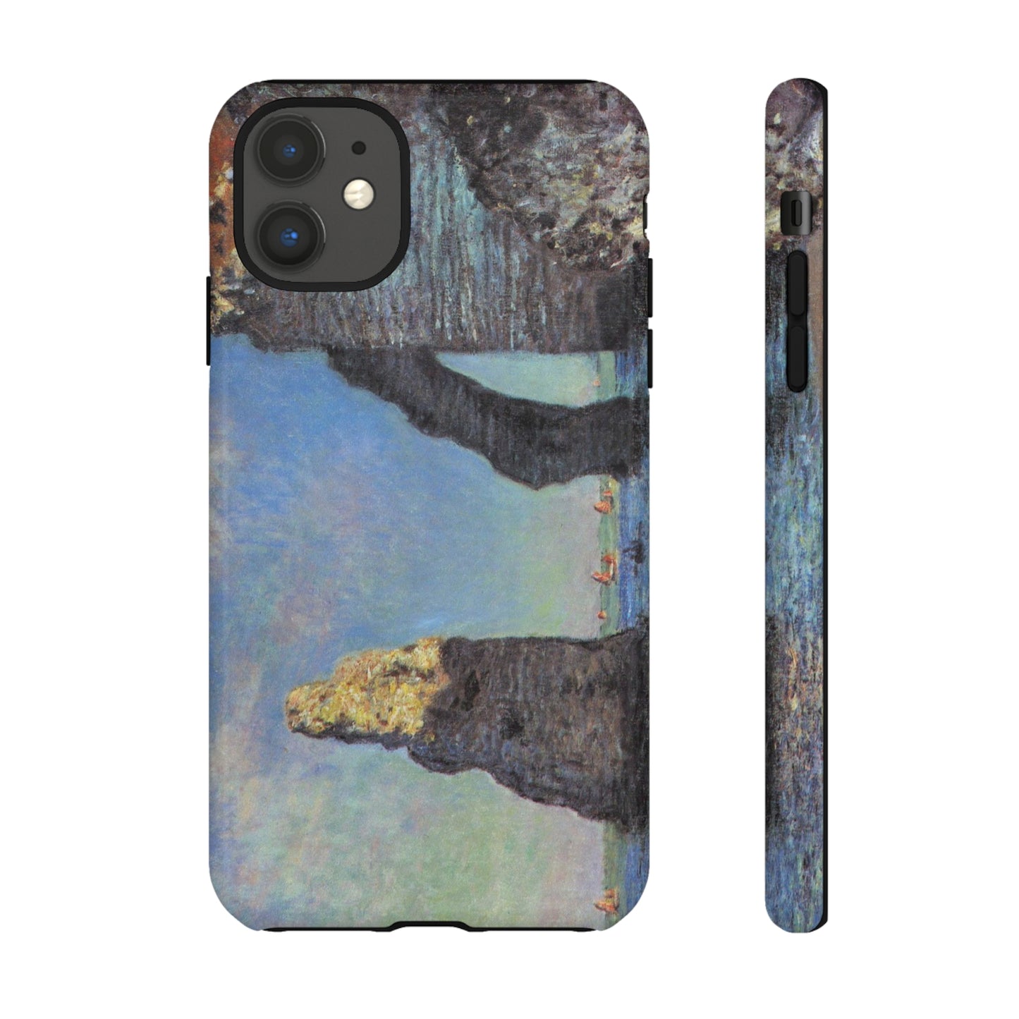 The Cliffs at Etretat by Claude Monet - Cell Phone Case