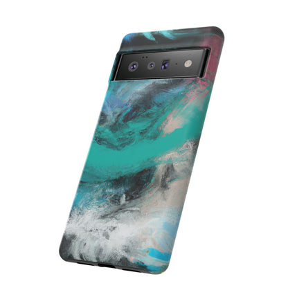 Troubled Sea AI generated - Cell Phone Case