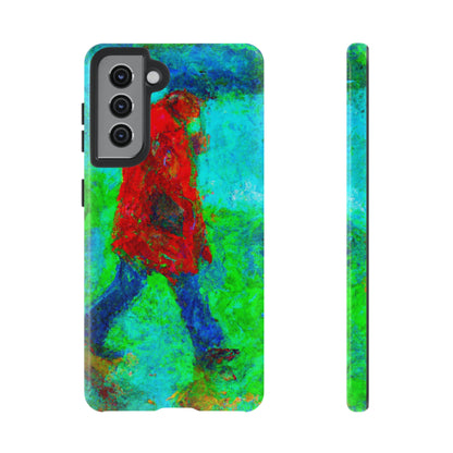 Lonely Man AI Generated - Cell Phone Case