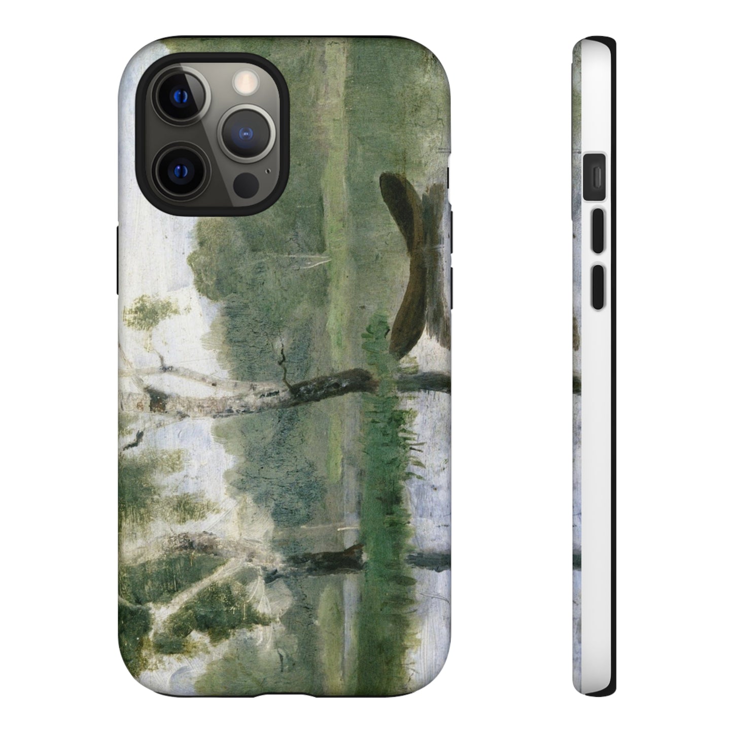 Small Lake with Boat by Edvard Munch - Cell Phone Case