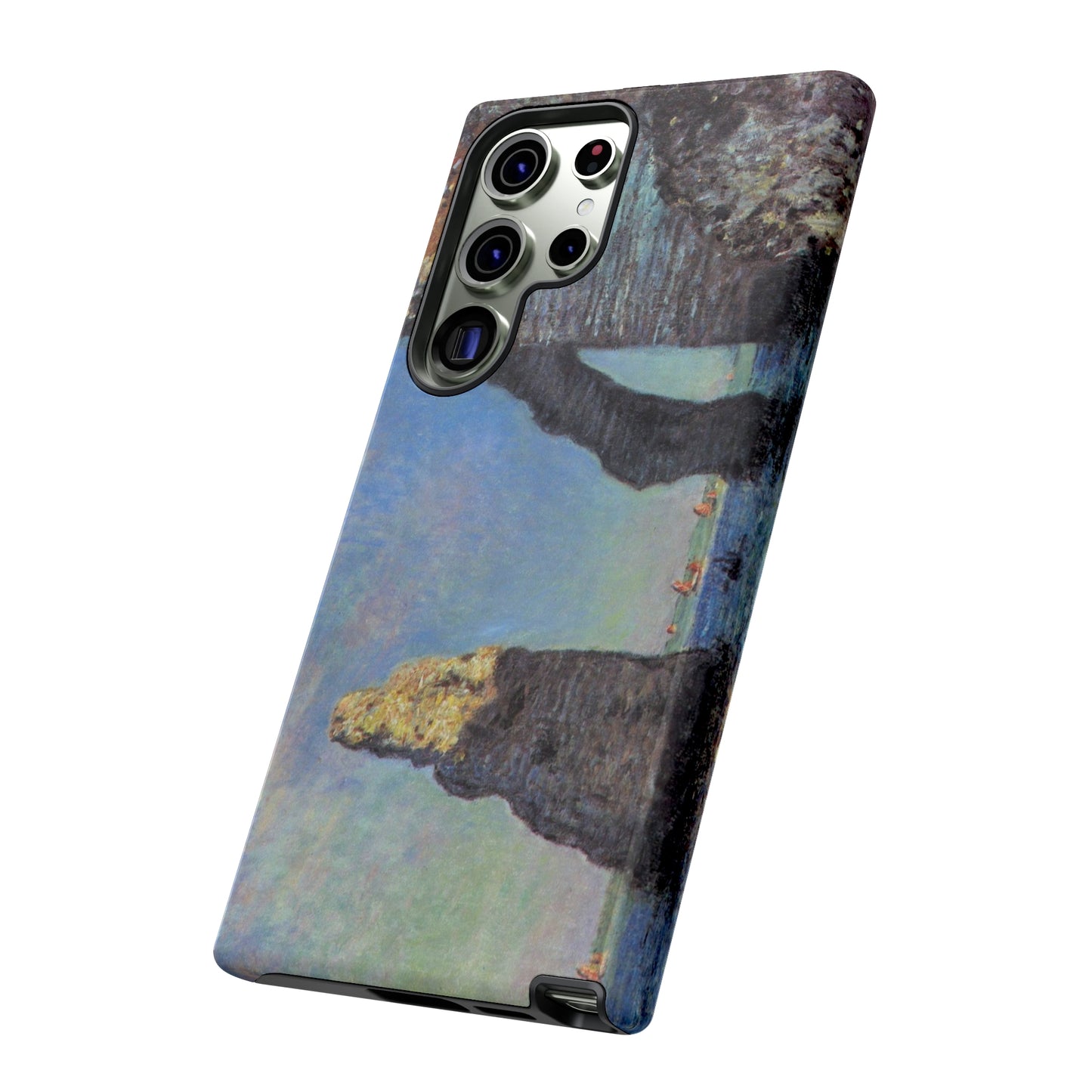 The Cliffs at Etretat by Claude Monet - Cell Phone Case