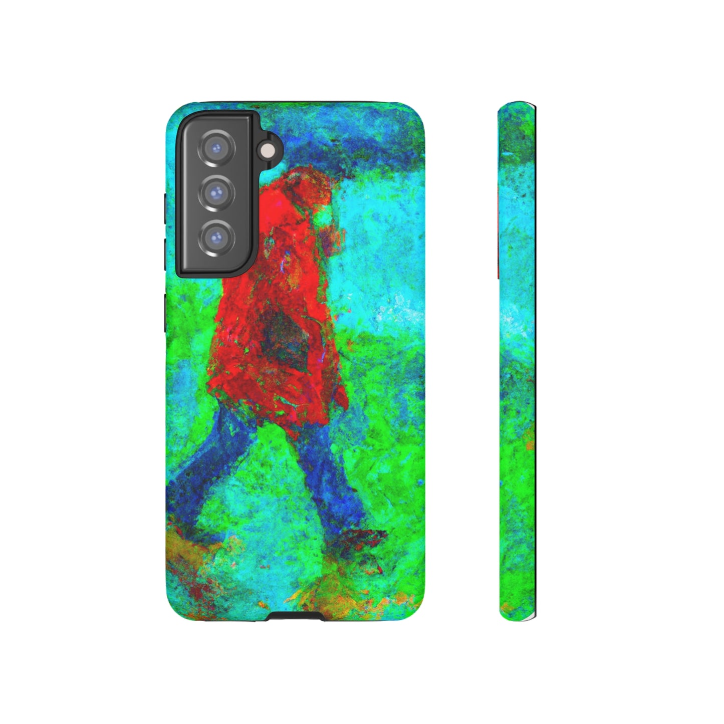 Lonely Man AI Generated - Cell Phone Case