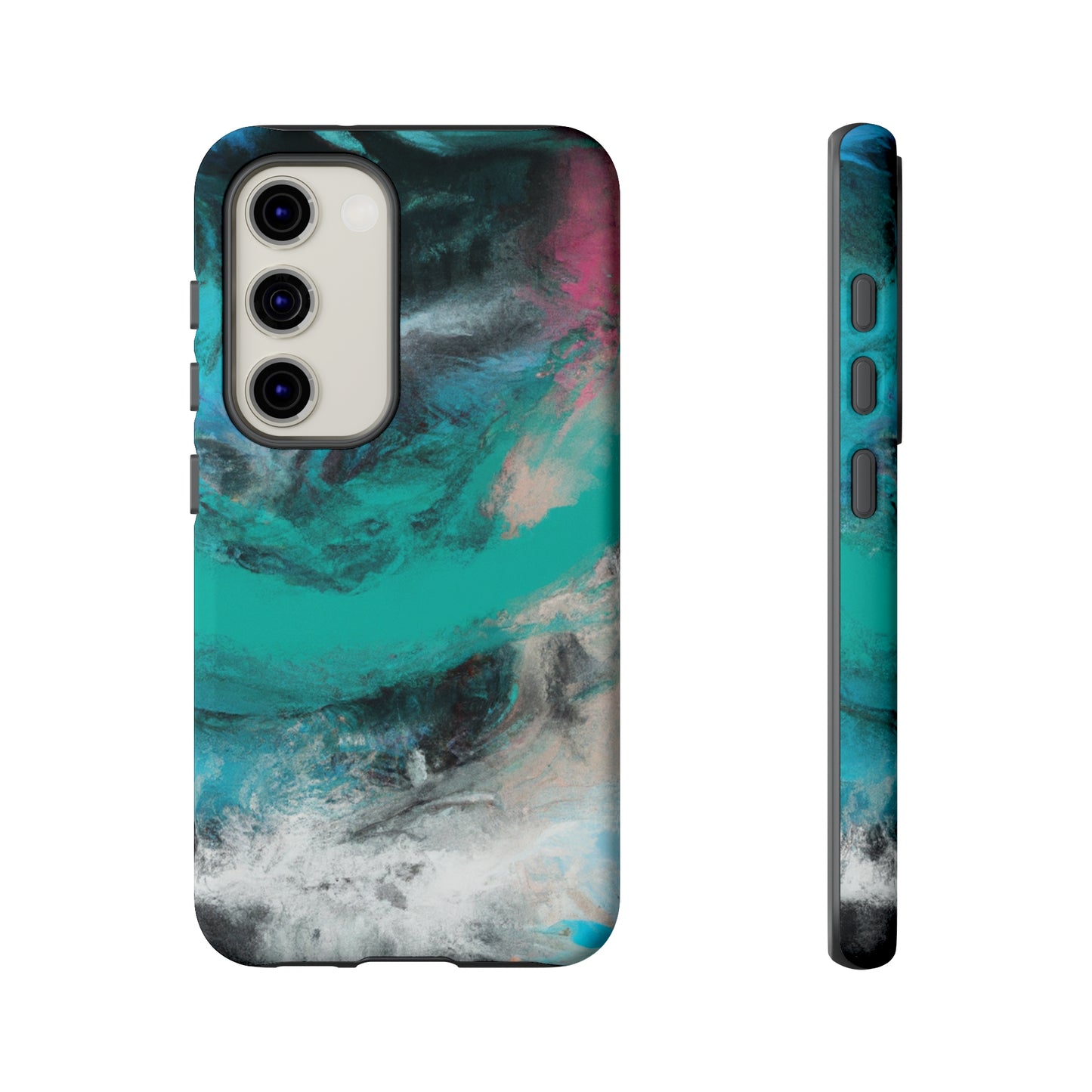 Troubled Sea AI generated - Cell Phone Case