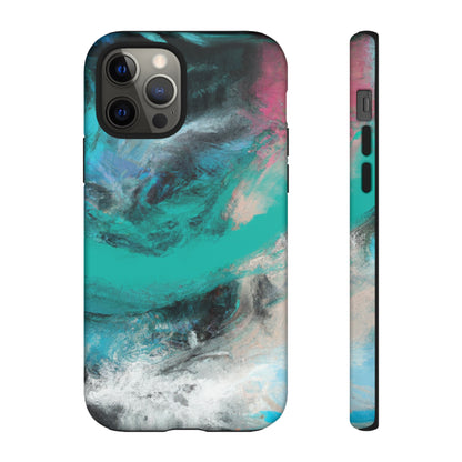 Troubled Sea AI generated - Cell Phone Case