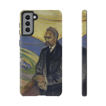 Friederich Nietzsche by Edvard Munch - Cell Phone Case