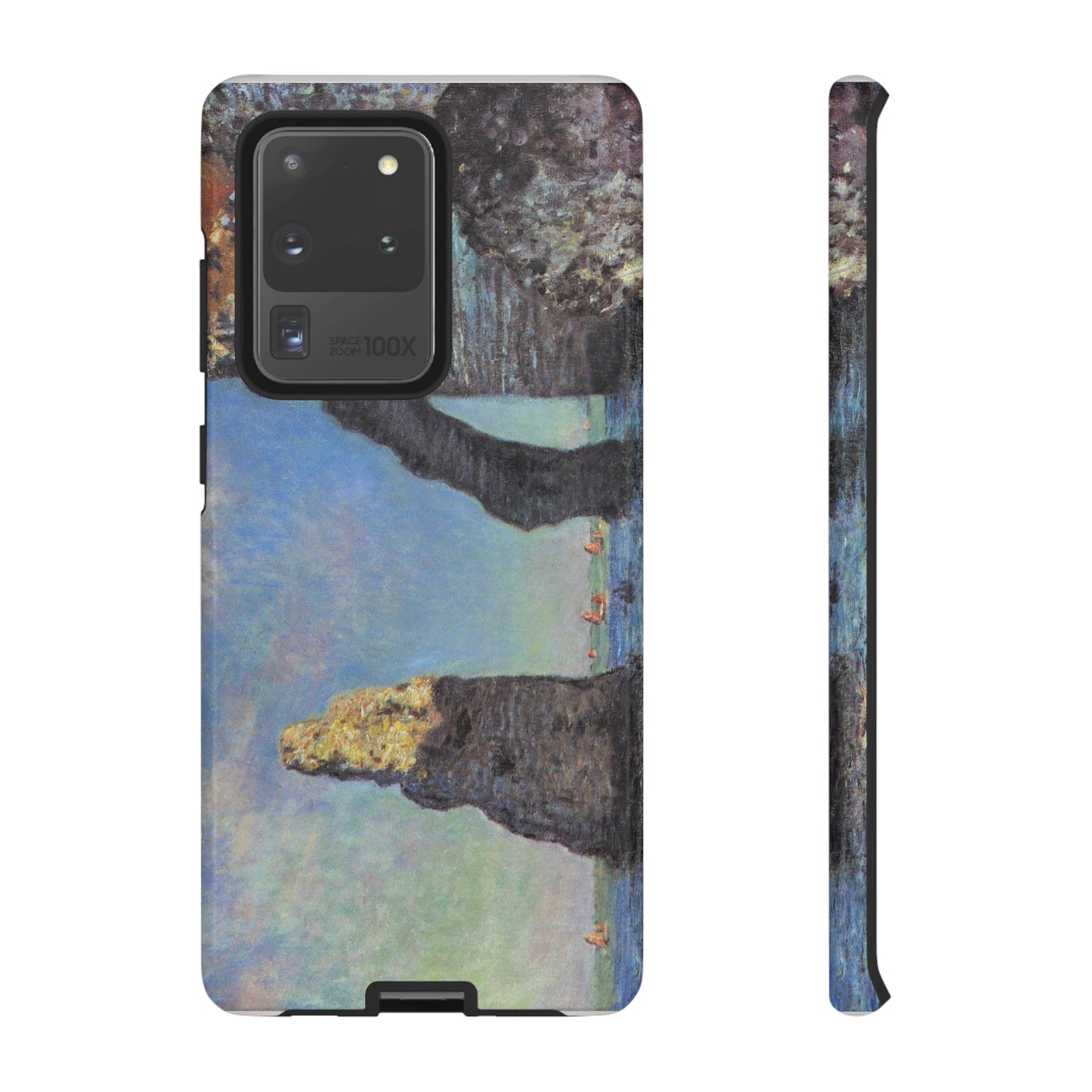 The Cliffs at Etretat by Claude Monet - Cell Phone Case