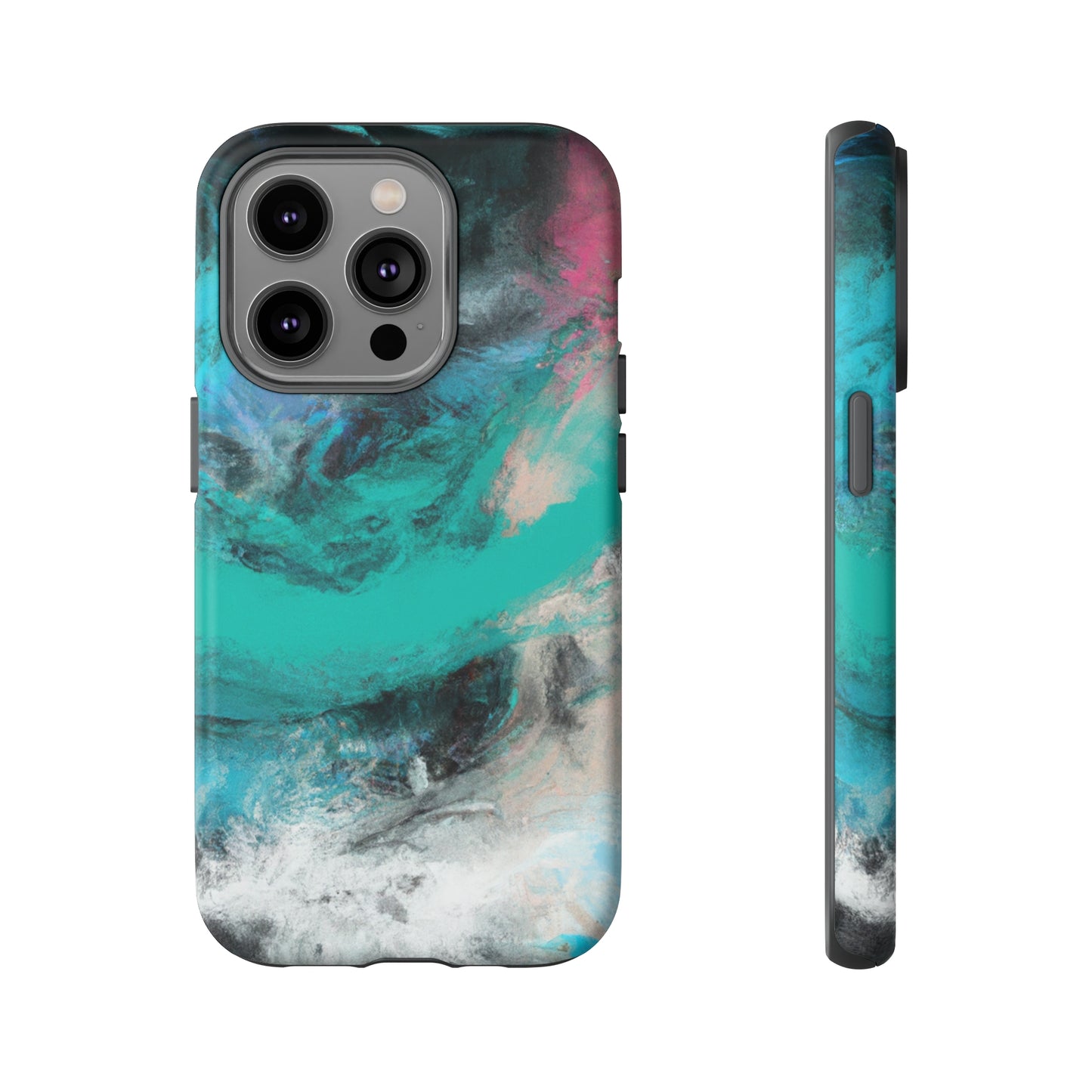 Troubled Sea AI generated - Cell Phone Case