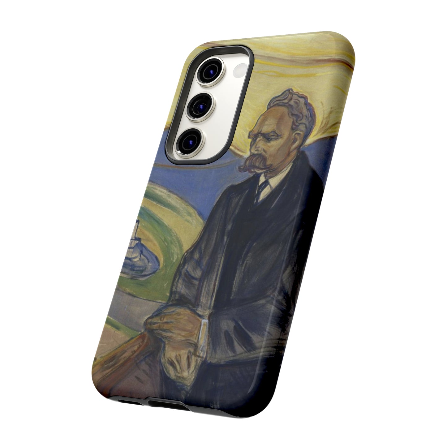 Friederich Nietzsche by Edvard Munch - Cell Phone Case