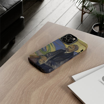 Friederich Nietzsche by Edvard Munch - Cell Phone Case