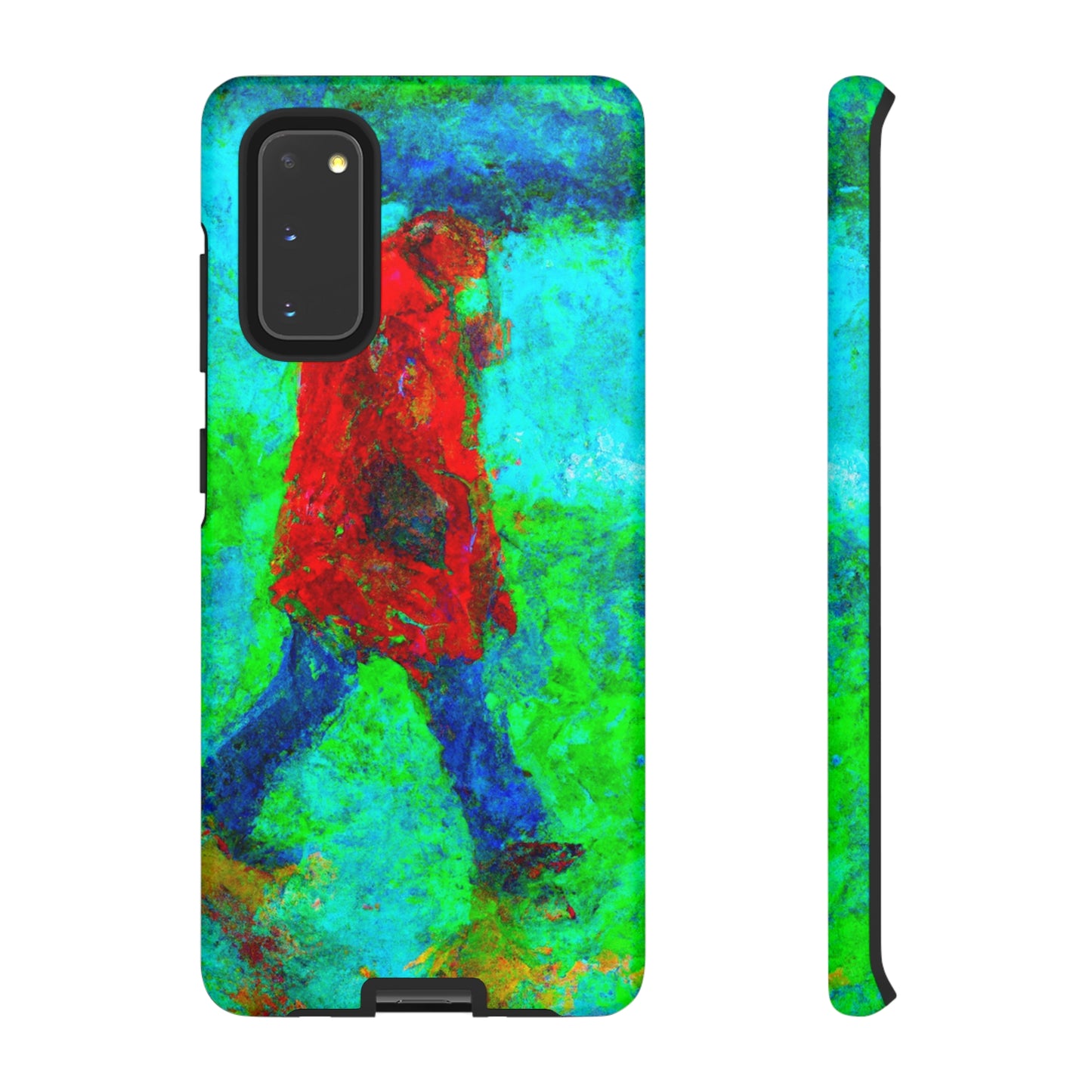 Lonely Man AI Generated - Cell Phone Case