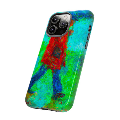 Lonely Man AI Generated - Cell Phone Case