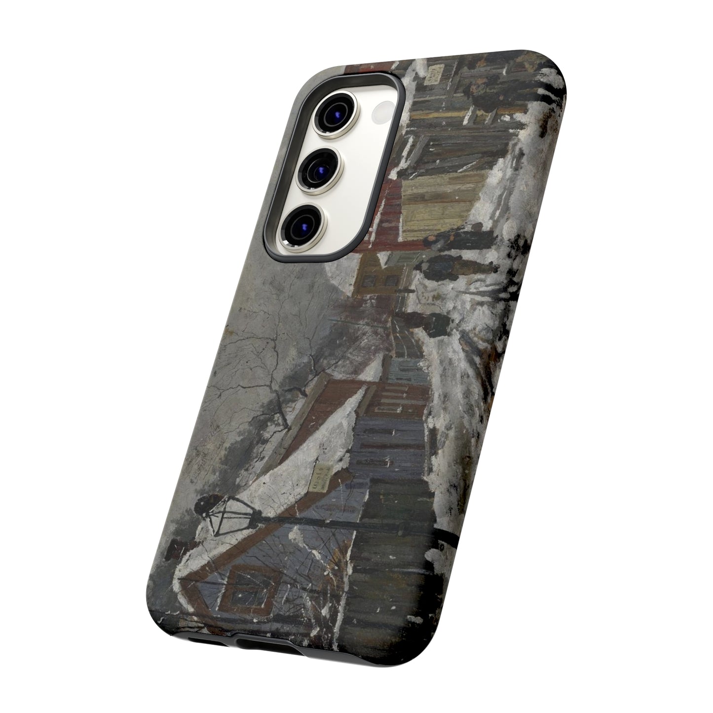 From Saxegardsgate by Edvard Munch - Cell Phone Case