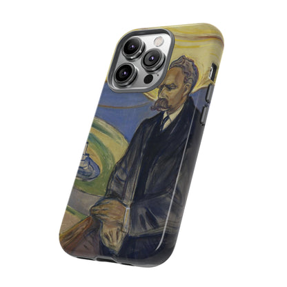 Friederich Nietzsche by Edvard Munch - Cell Phone Case