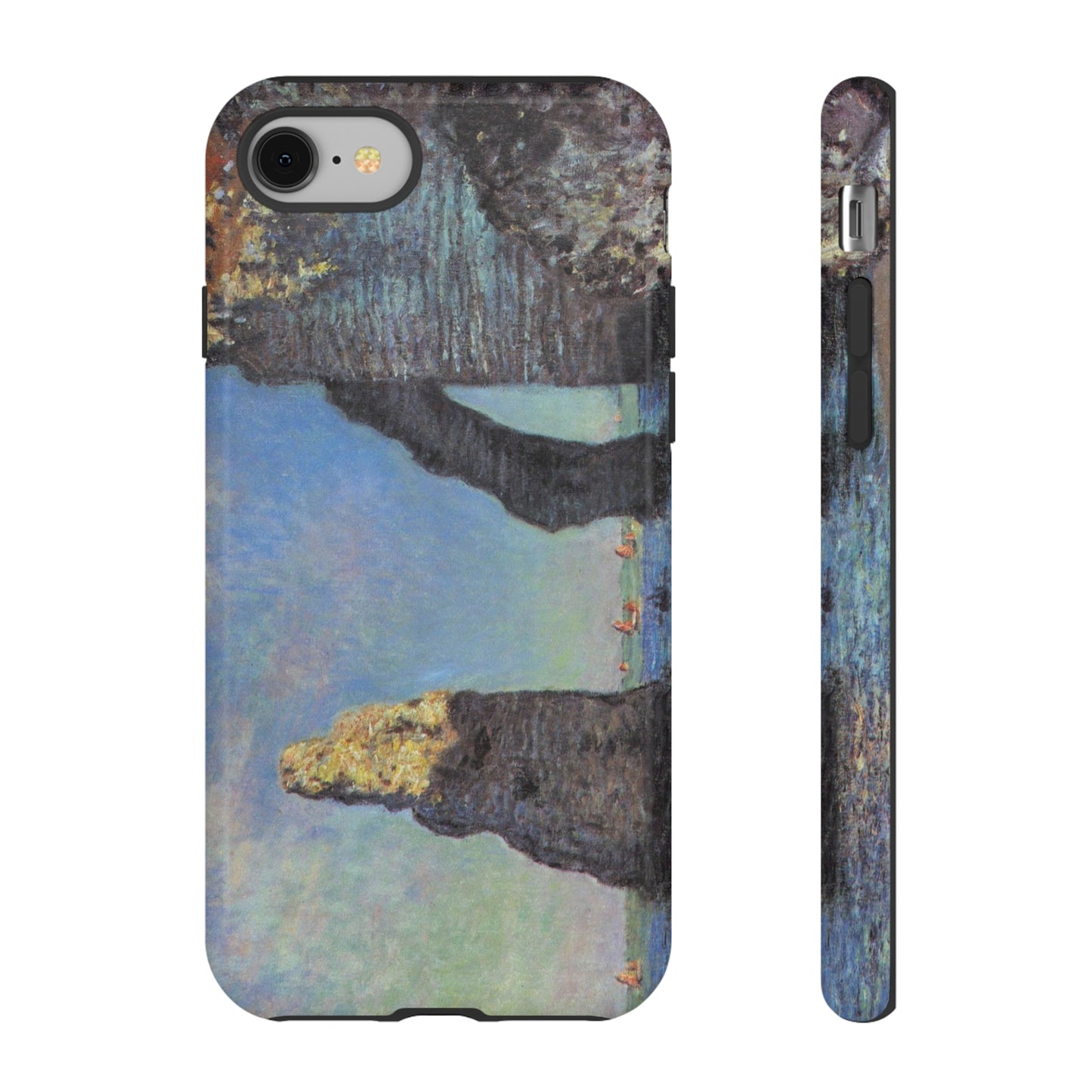 The Cliffs at Etretat by Claude Monet - Cell Phone Case