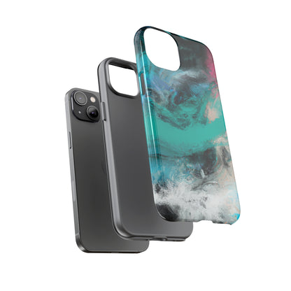 Troubled Sea AI generated - Cell Phone Case