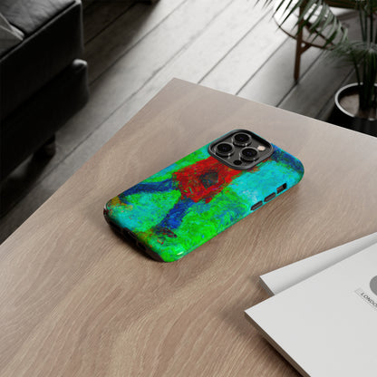 Lonely Man AI Generated - Cell Phone Case