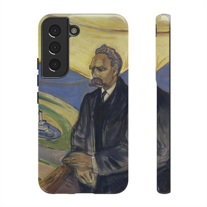 Friederich Nietzsche by Edvard Munch - Cell Phone Case