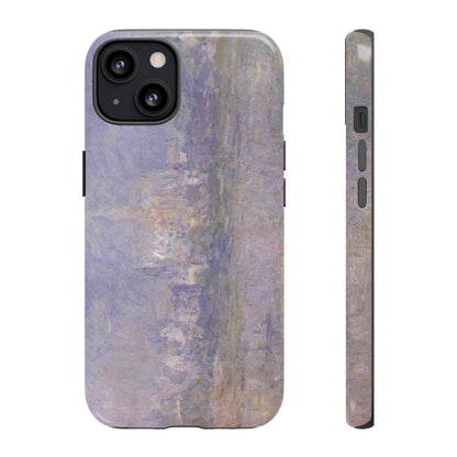 Vetheuil in the Fog by Claude Monet - Cell Phone Case