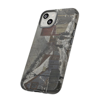 From Saxegardsgate by Edvard Munch - Cell Phone Case