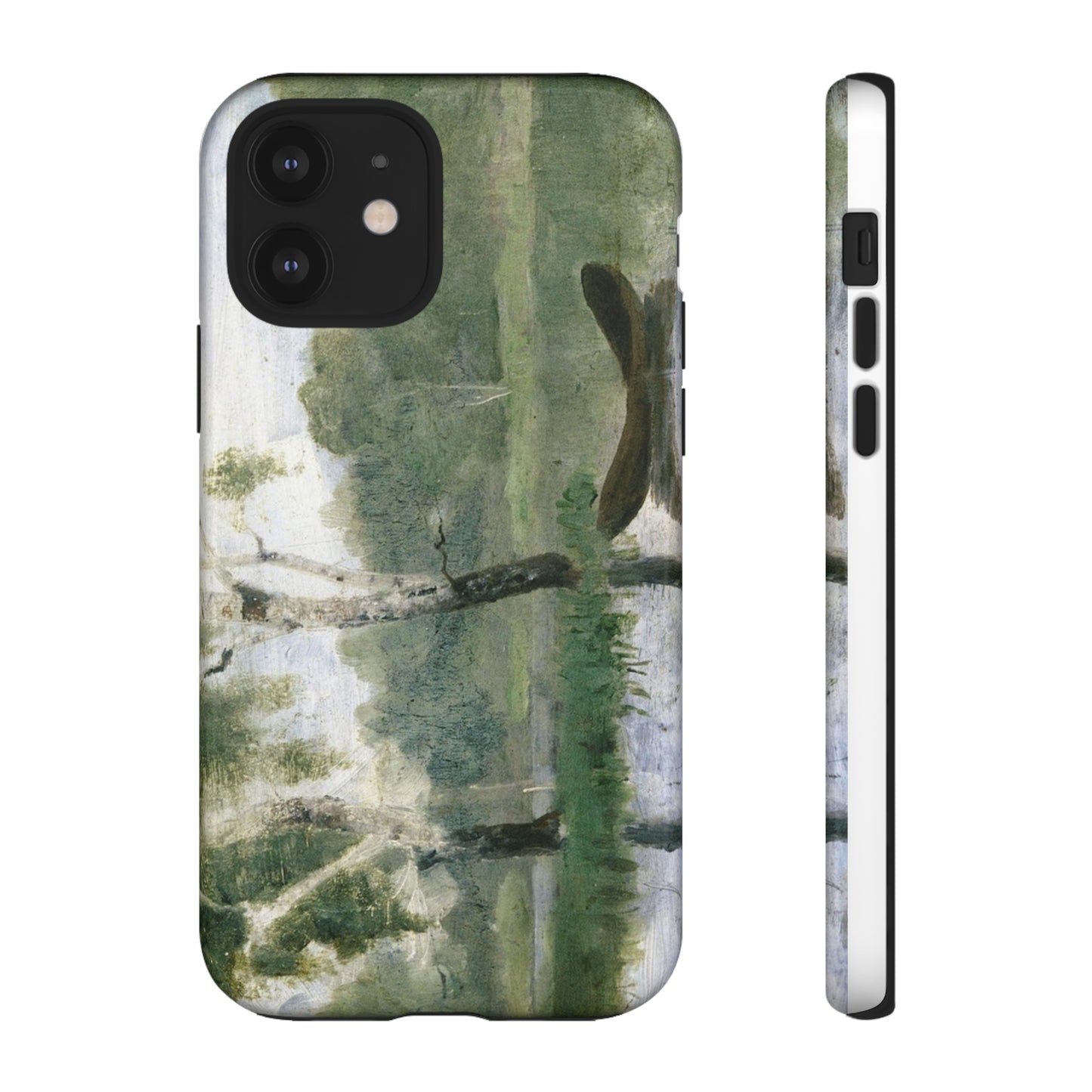 Small Lake with Boat by Edvard Munch - Cell Phone Case